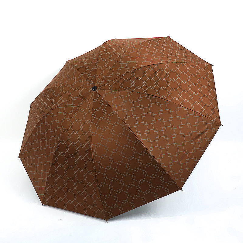 Ladies Folding Umbrella with Innovative Stability System Bowlift