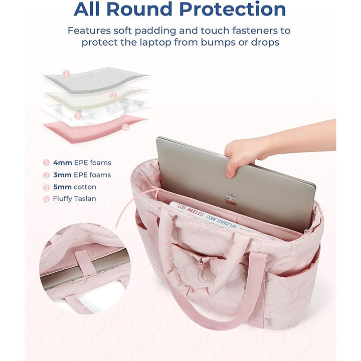 Quilted Tote Bag Bowlift