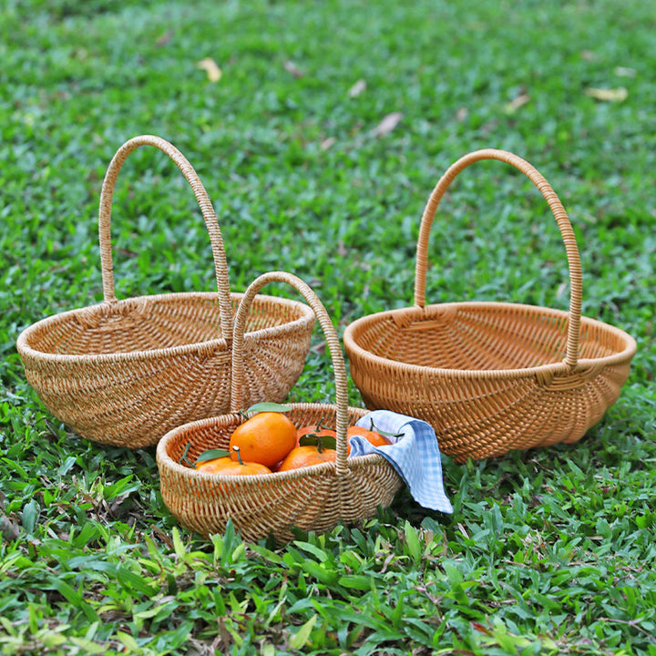 Woven Storage Basket Bowlift