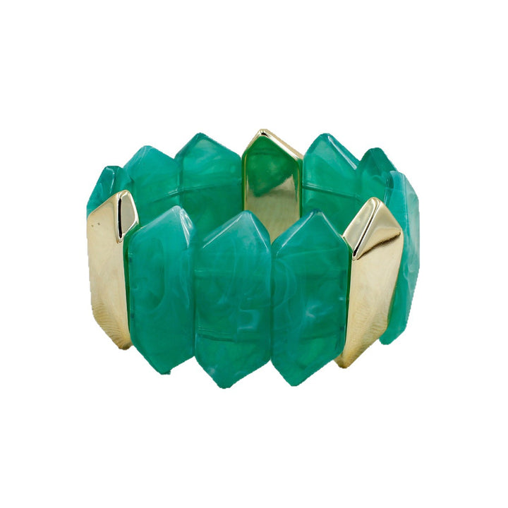 Geometric Resin Bracelet Bowlift