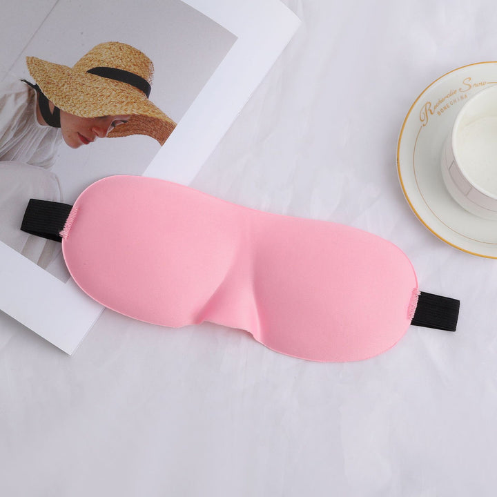 Unisex nan three-dimensional contour eye mask with memory foam, soft nose bridge and adjustable comfort band Bowlift