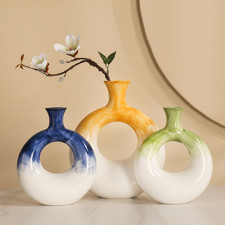 Modern Ceramic Vase Bowlift