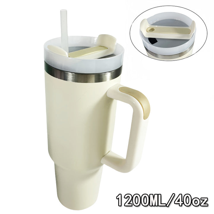 Women's Insulated Drinking Cup with Practical Handle Bowlift