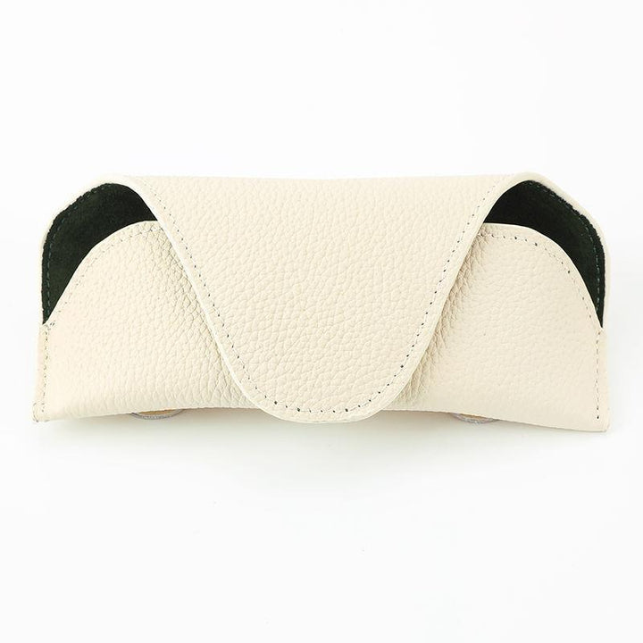 Elegant Leather Eyewear Case Bowlift