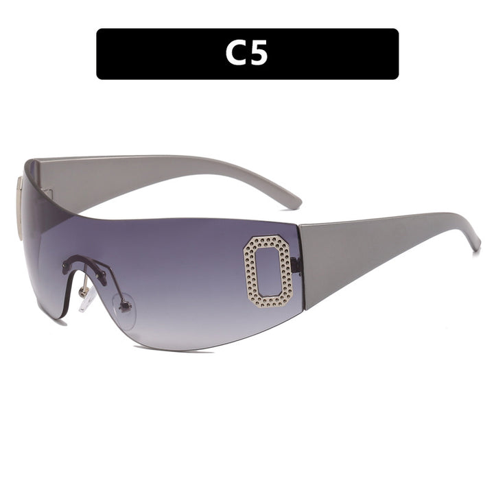 Ladies sporty fashionable sunglasses with elegant design and UV protection Bowlift