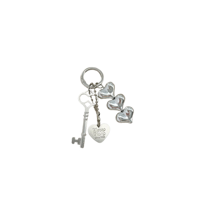 Artistic Heart-Shaped Keychain Bowlift