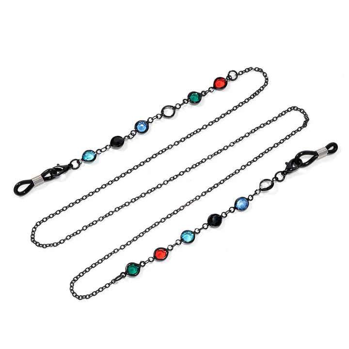 Decorative Crystal Eyewear Chain Bowlift