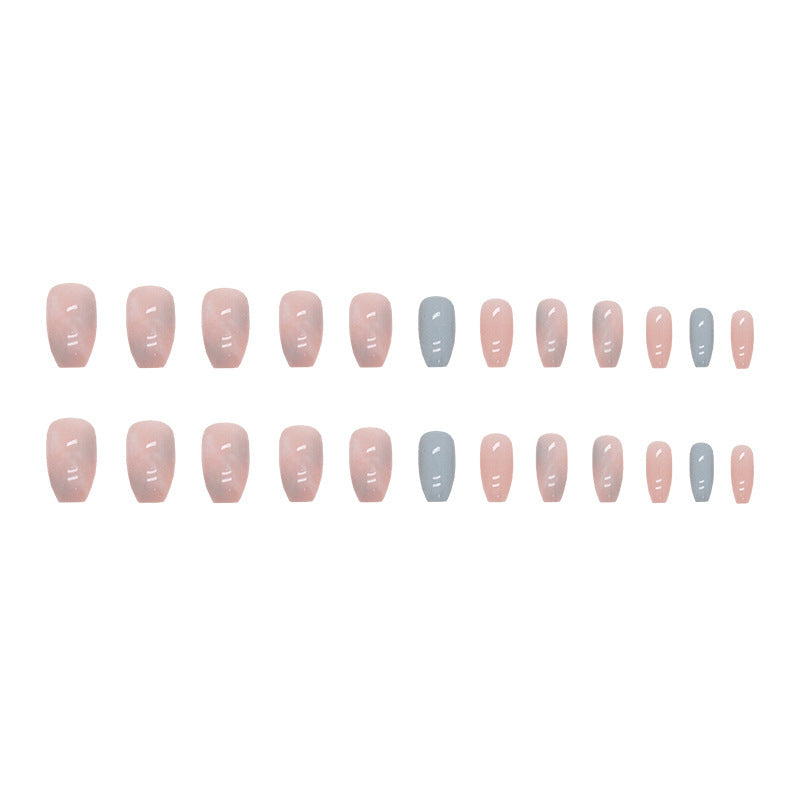 Ombre Glossy Nail Tips Bowlift