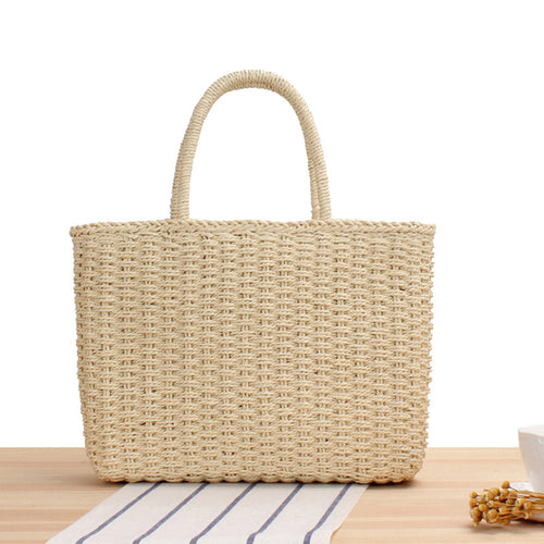 Handbag Made of Durable Natural Woven Material Bowlift