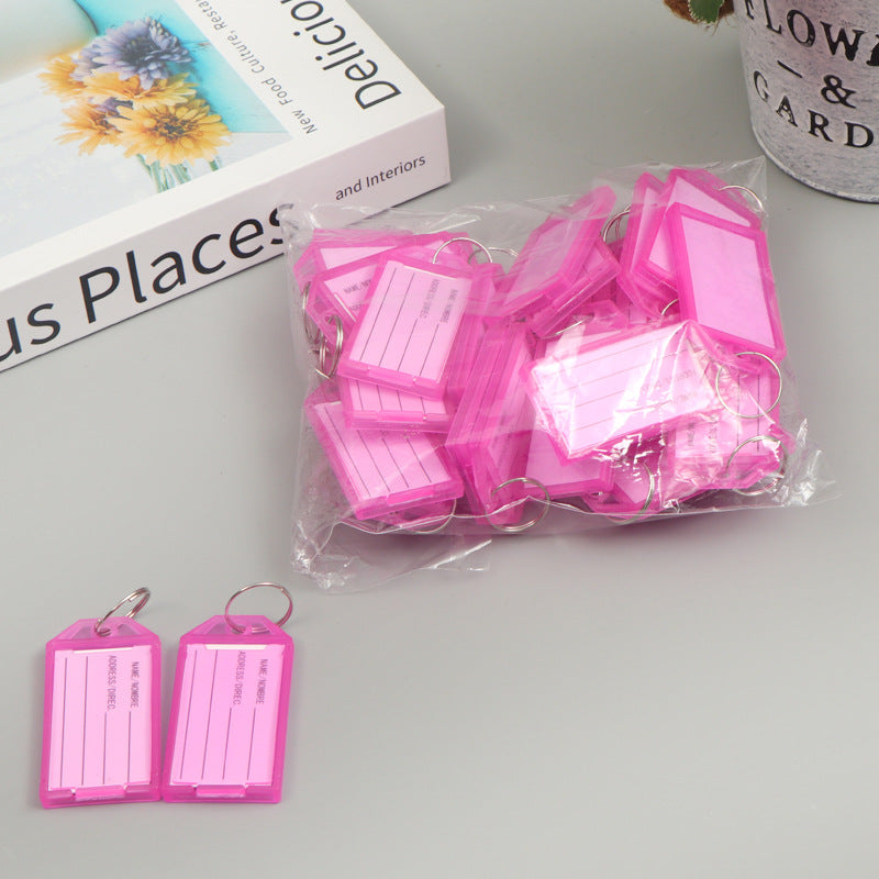 Unisex writable label tags Bowlift