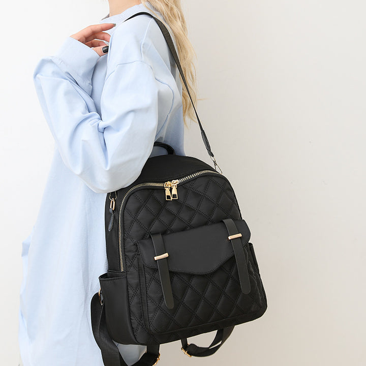 Quilted Fashion Backpack Bowlift
