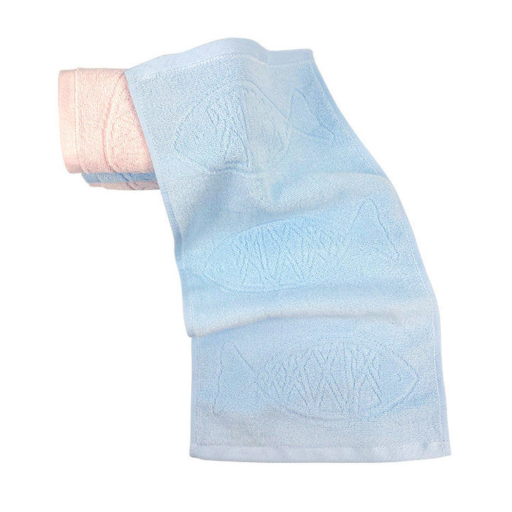 Luxurious terry towel set with playful fish design Bowlift