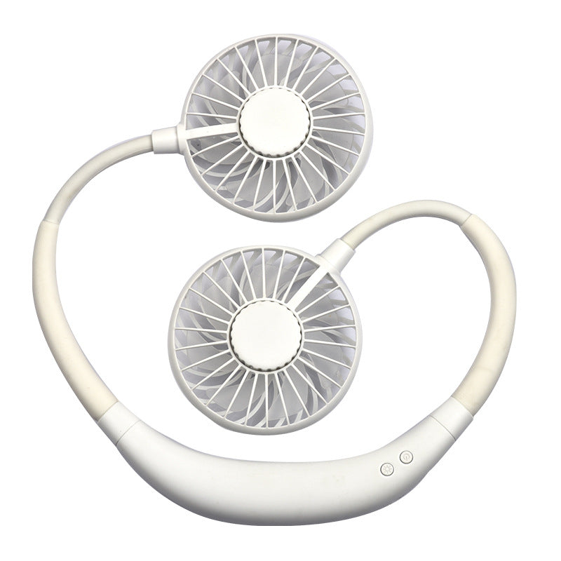 Unisex Neck-Mounted Dual Fan Bowlift