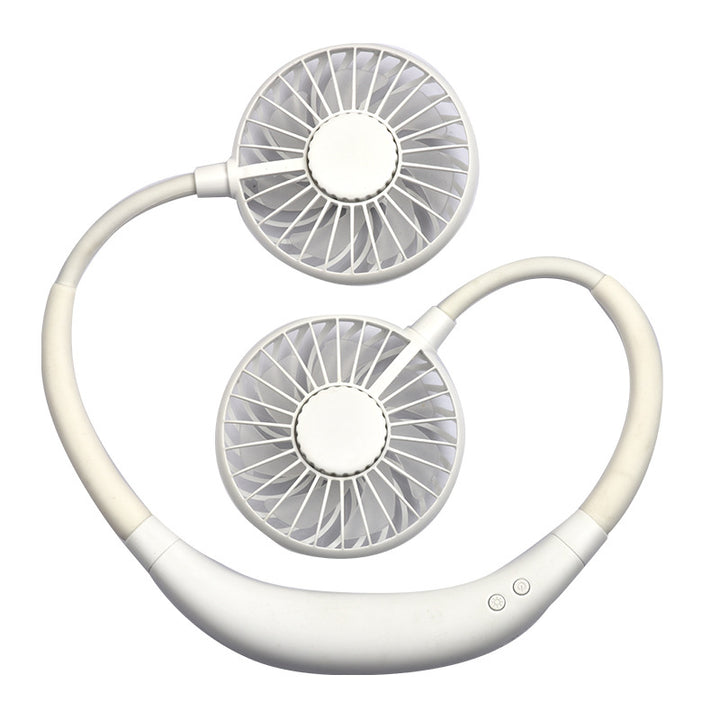 Unisex Neck-Mounted Dual Fan Bowlift
