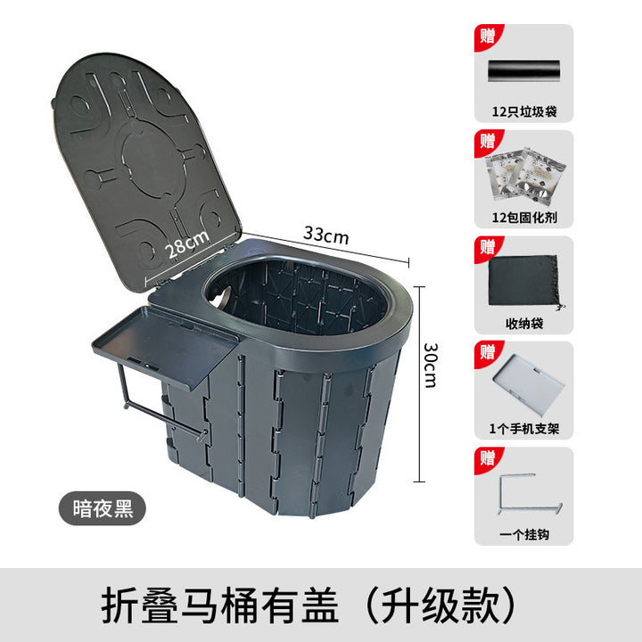 Practical Trash Bag Set With Compaction Agent Bowlift