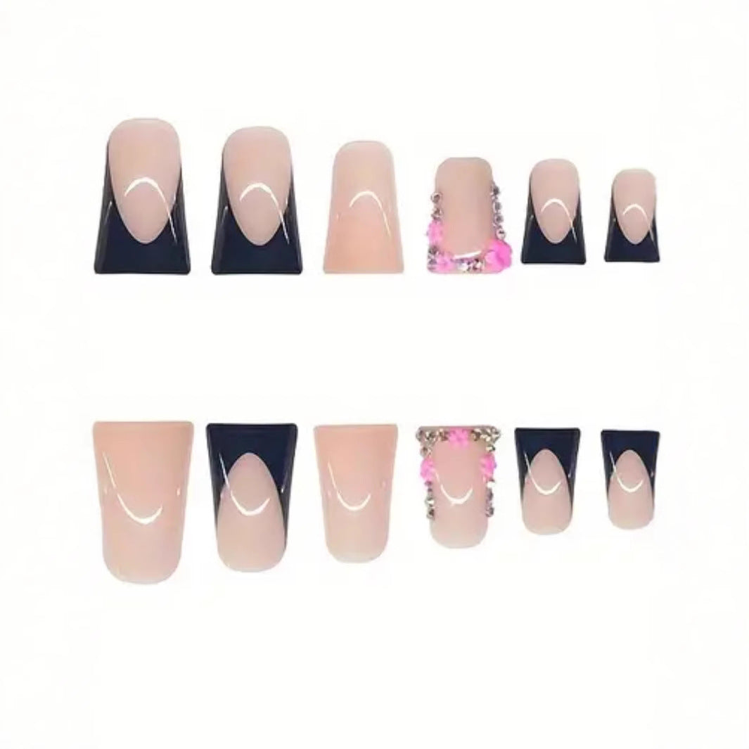 Glamorous Stiletto Nail Art Extensions Bowlift