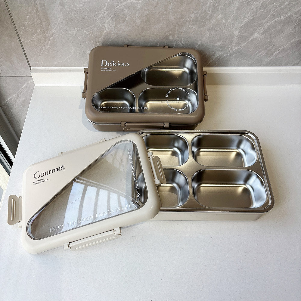 Multi-Compartment Insulated Food Storage Container