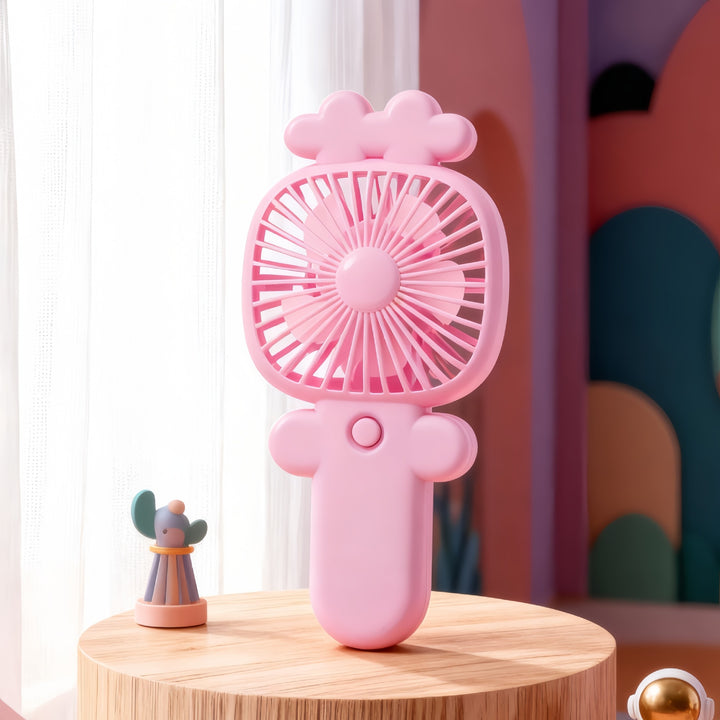 Women's portable mini hand fan in creative design Bowlift