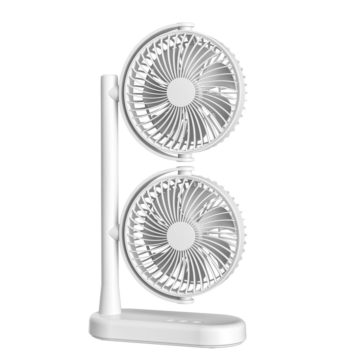Ladies double adjustable table fan Bowlift