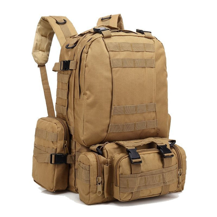 Tactical Backpack With Versatile Storage Space And Modular Pockets Bowlift