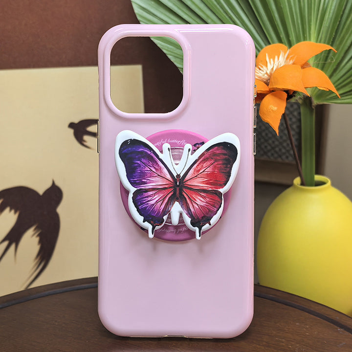 Butterfly-Themed Phone Grip Bowlift