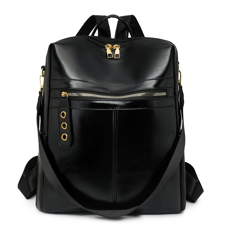 Premium Leather Multi-Functional Backpack Bowlift