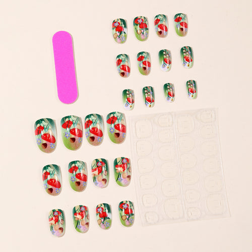 Floral Garden 3D Nail Art Extensions Bowlift