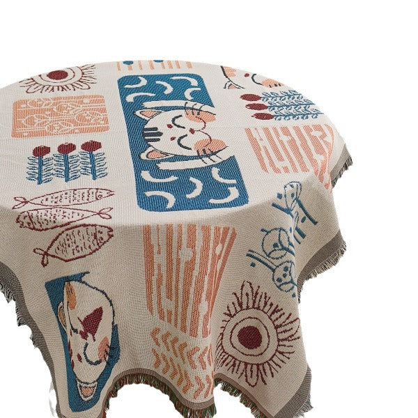 Artistic Decorative Throw Blanket