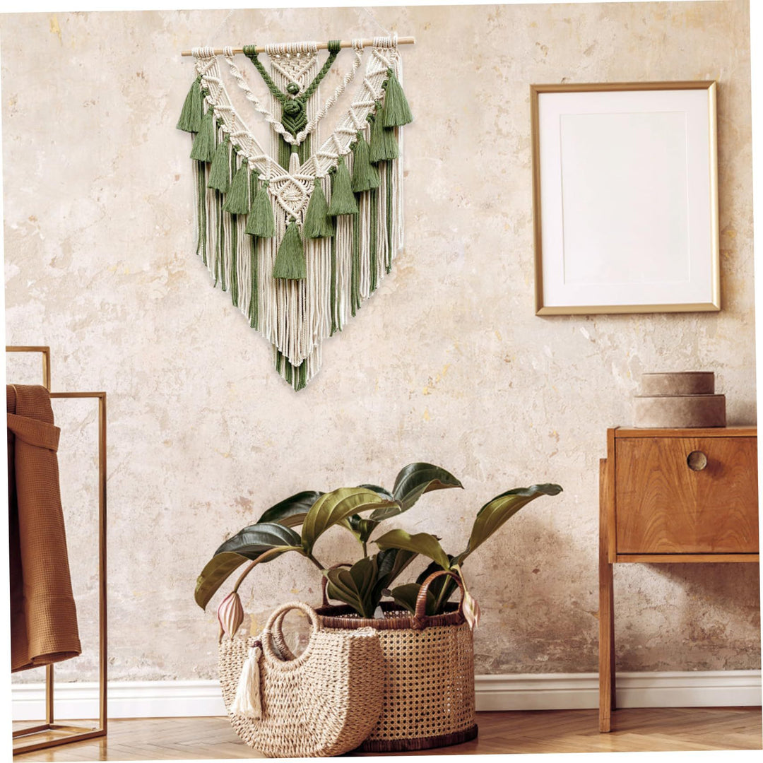 Handcrafted Macramé Wall Hanging Bowlift