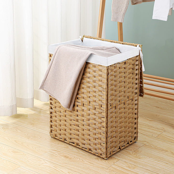 Woven Storage Cube with Lid Bowlift