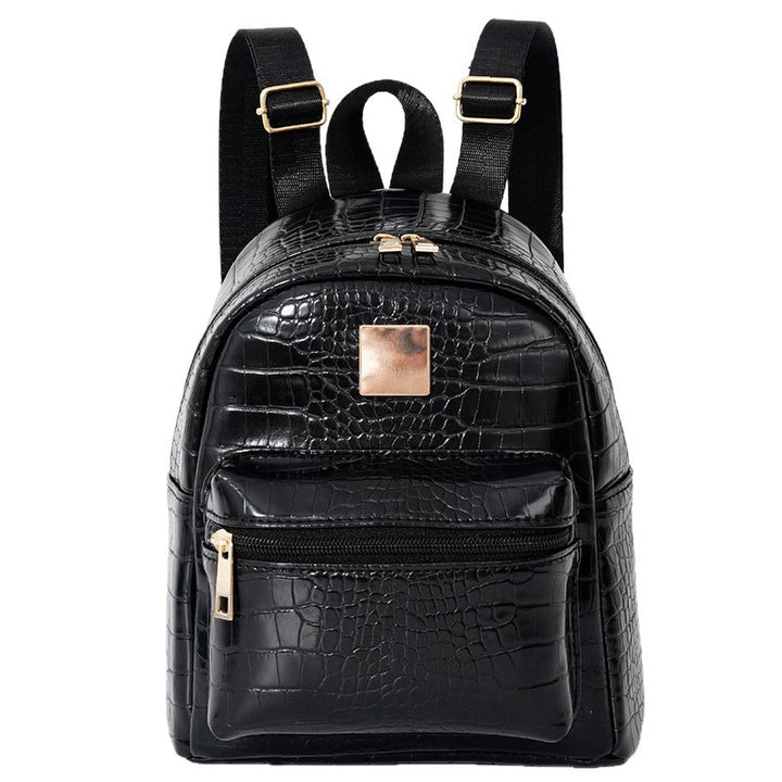 Backpack in Elegant Crocodile Look Bowlift
