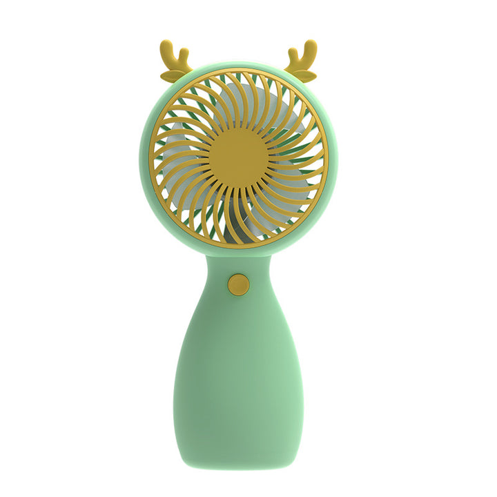 Unisex Portable Kids Hand Fan with Cute Cat Design Bowlift