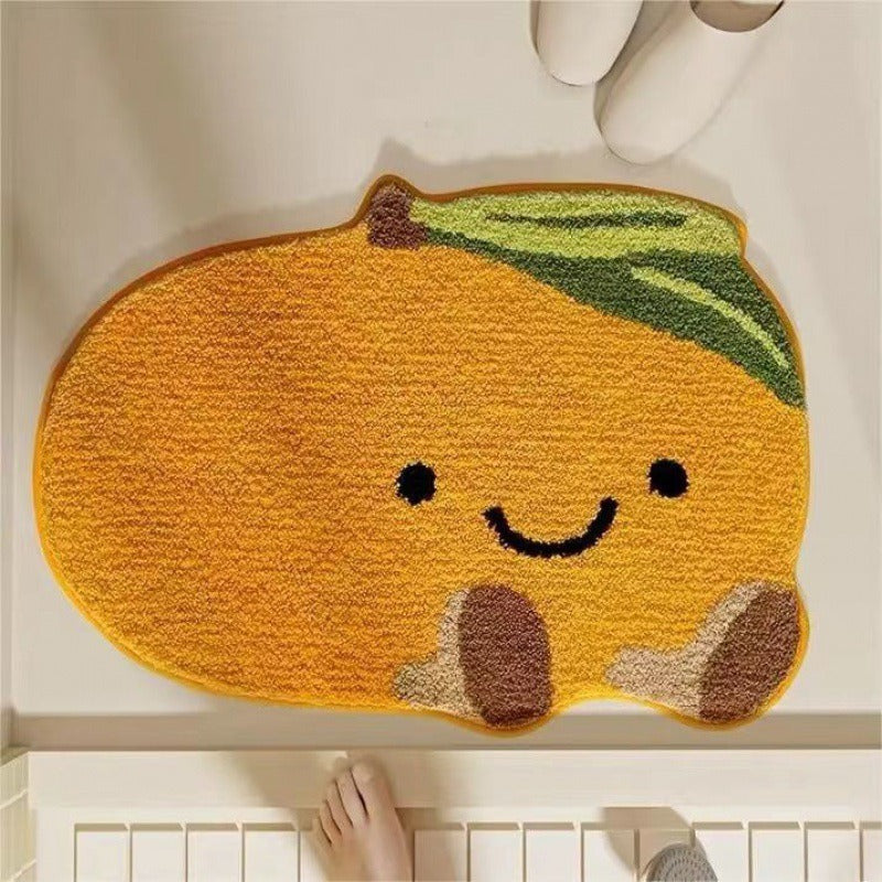 Fruit-Shaped Bath Mat