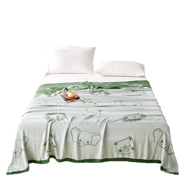 Women's bedspread with cute giraffe motif Bowlift