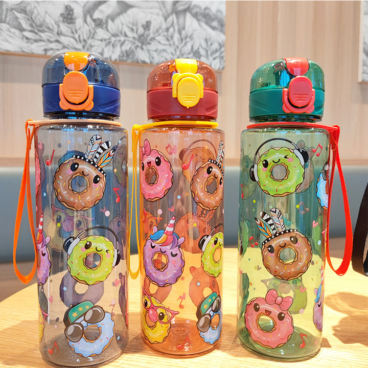 Ladies funny drinking bottle with motif print Bowlift