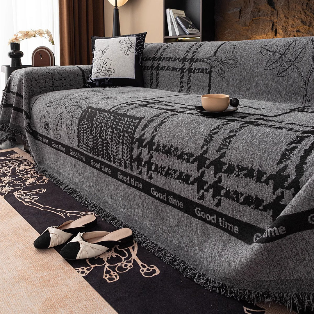 Bohemian-Inspired Decorative Sofa Throw