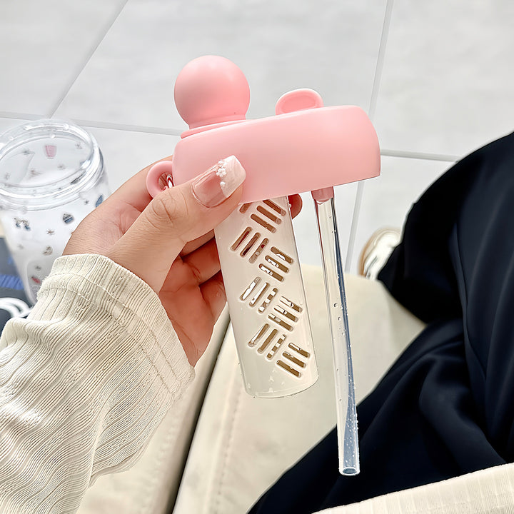 Women Drinking Bottle Bowlift