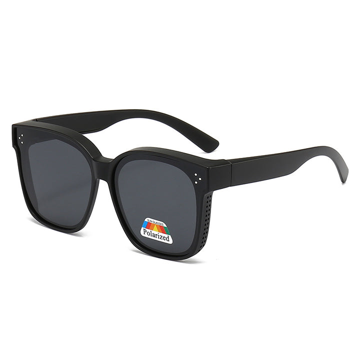 Women's fashionable square sunglasses with innovative ventilation system Bowlift