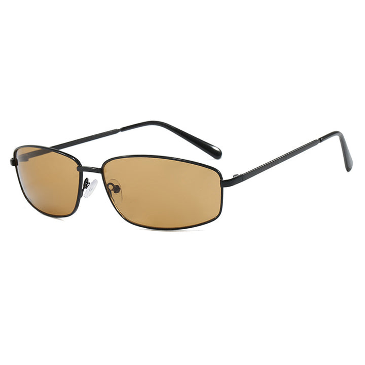 Women's sporty sunglasses with stylish metal protection Bowlift