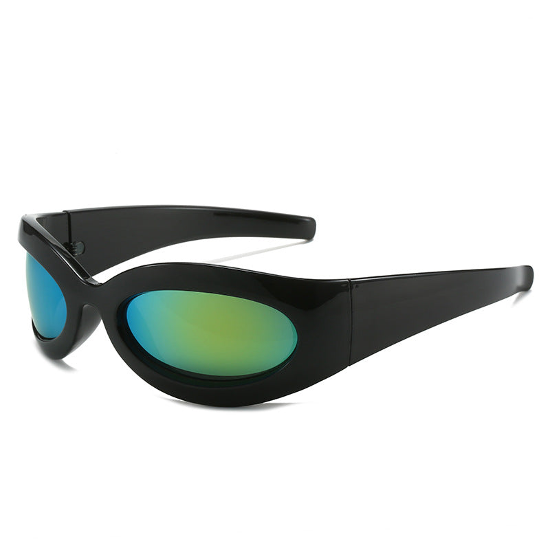 Ladies trendy sports sunglasses with aerodynamic design Bowlift