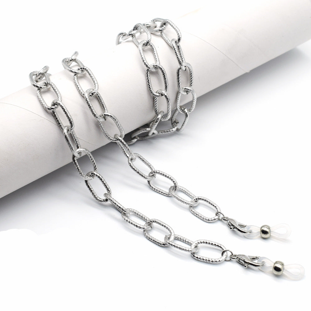 Stylish Metal Chain Eyewear Holder Bowlift