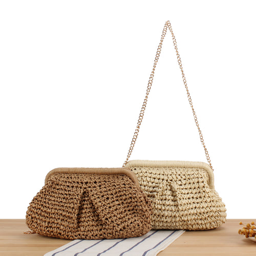 Handbag in the Elegant Macrame Style Bowlift