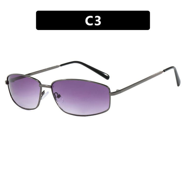 Women's sporty sunglasses with stylish metal protection Bowlift