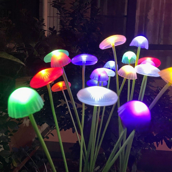 Decorative LED Fiber Optic Flower Stakes Bouquet Bowlift