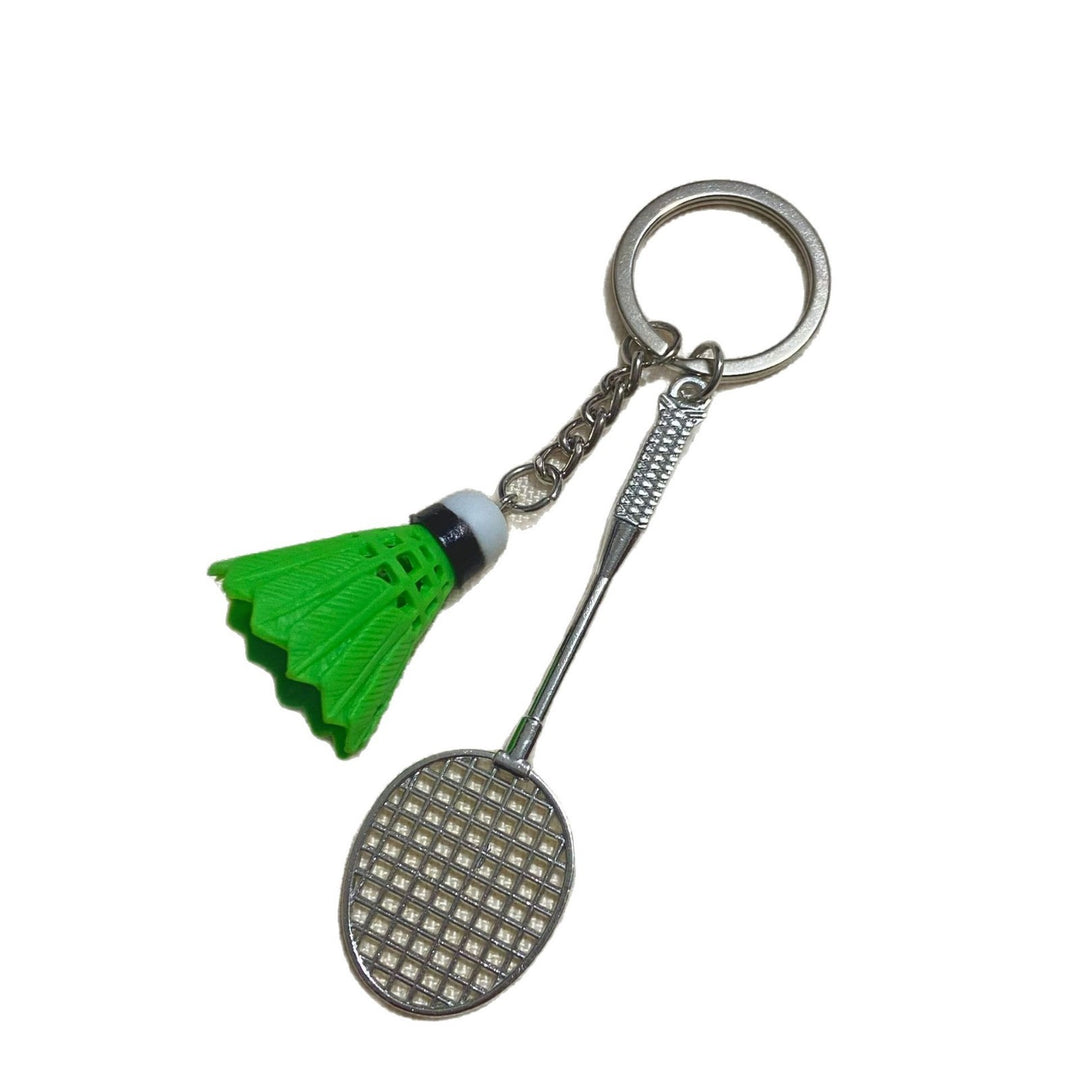 Badminton-Themed Keychain Bowlift