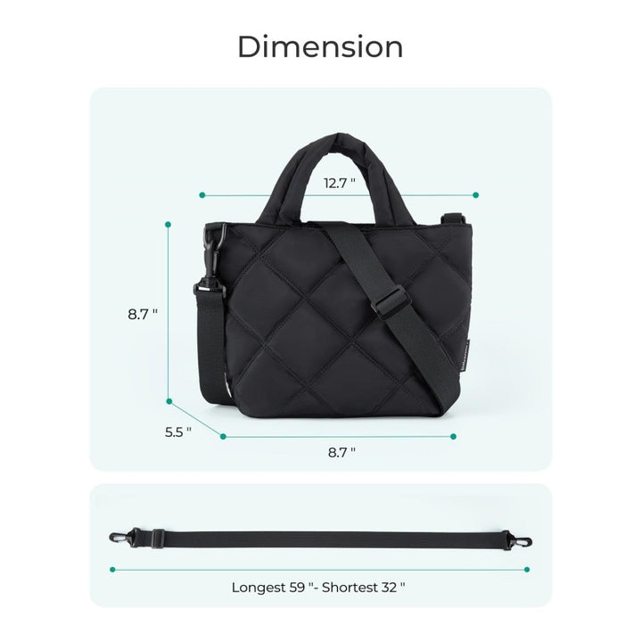 Elegant and Stylish Shoulder Bag with Padded Design Bowlift