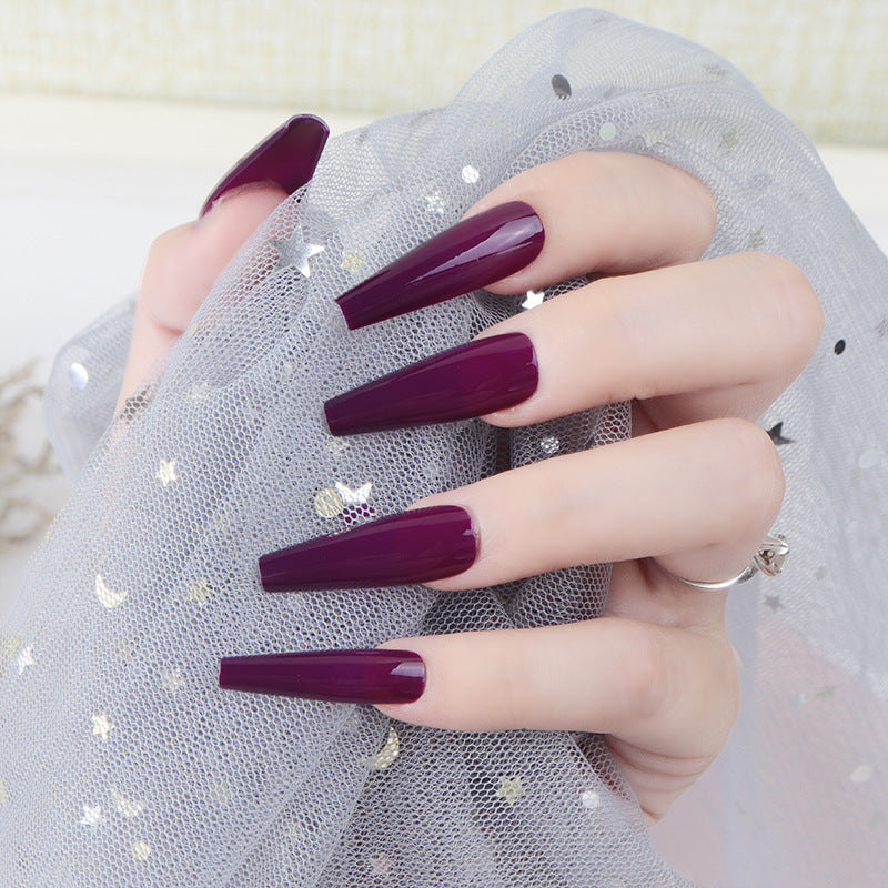 Elegant Long Stiletto Press-On Nails Bowlift 1789085622