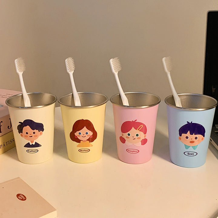 Funny toothbrush holder with cheerful character design Bowlift