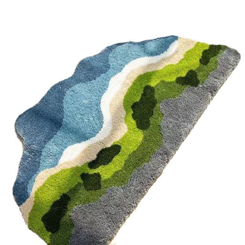 Abstract Area Rug Bowlift