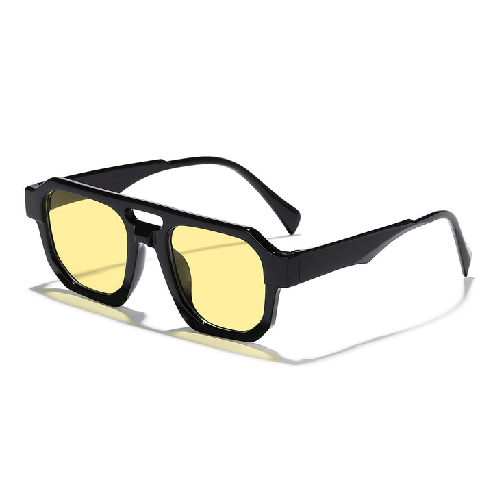 Women’s modern sunglasses with square frame and UV protection Bowlift